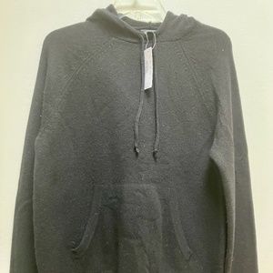 J Crew Long-Sleeve Everyday Cashmere Pullover Hoodie (NWT)